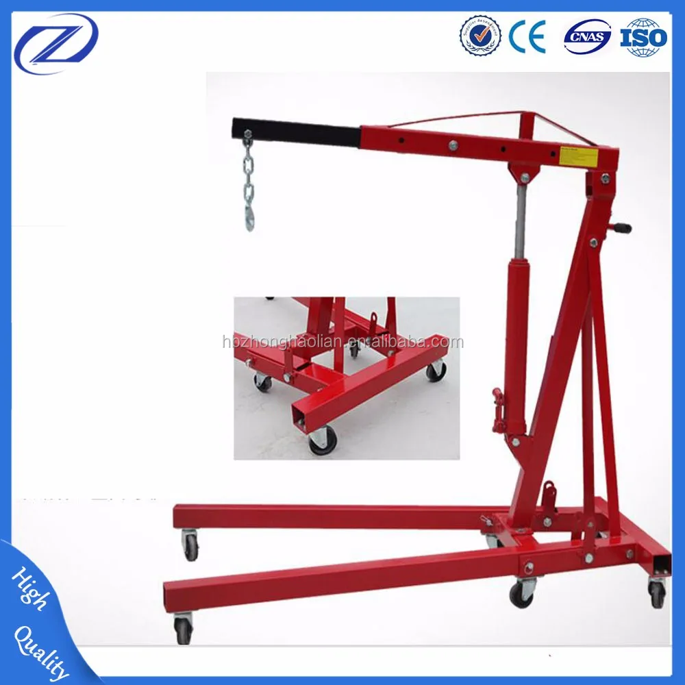 新しい2トン折りたたみ式油圧エンジンクレーンワークリフター Buy エンジンリフター、油圧エンジンクレーン、油圧エンジンクレーン