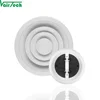 Air conditioning round air vent directional ceiling diffuser