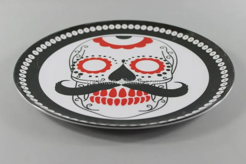 Cheap Melamine Dinner Plate for Halloween