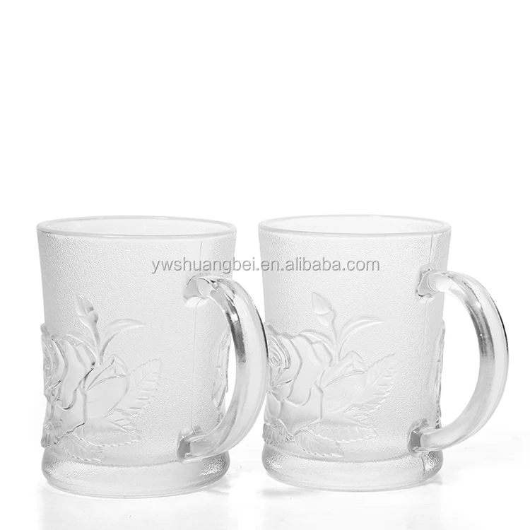 Wholesale 6pcs Glass Cup Set With Gift Box Drinking Glass Small Glass