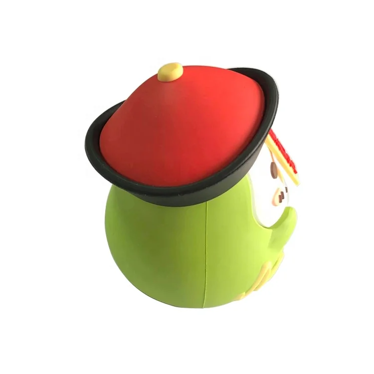 3D Art Collection Zombie Figures Eco-friendly PVC Soft Plastic Toys