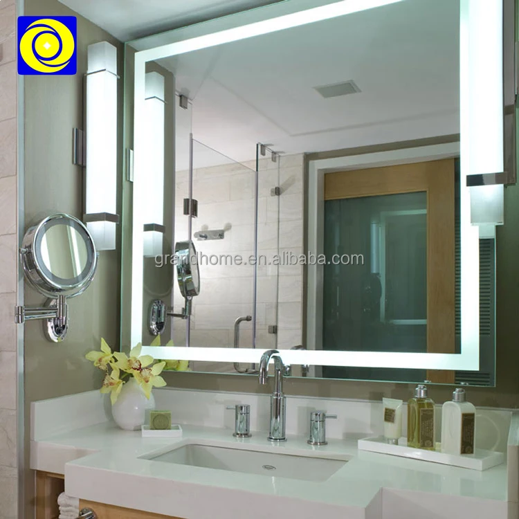 مصنع الجملة الحديثة جدار مرايا الحمام الصقيع مع الضوء Buy مرآة حمام مع الضوء مرآة مع الضوء مرآة حمام Product On Alibaba Com