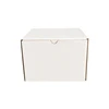 Professional factory popular plain white or brown corrugated cardboard tuck top nice postage boxes