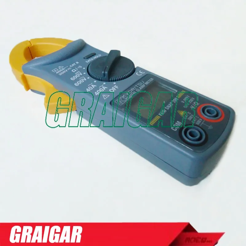 Kyoritsu Kew Snap 200 Digital Display Ac Dc Clamp Meter Tester Buy Digital Clamp Meter