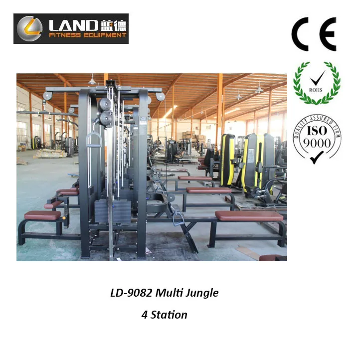 Land Fitness Commercial Gym Equipment Ld9090 Multi Jungle 4 Stations Exercise Machine Buy
