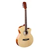 E-UK24-50 24'' Solid Sapele High Quality Handmade Ukulele