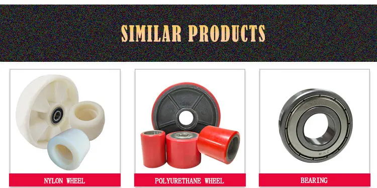 Manual Pallet Truck Nylon Wheel Front Wheelhand pallet truck nylon wheel