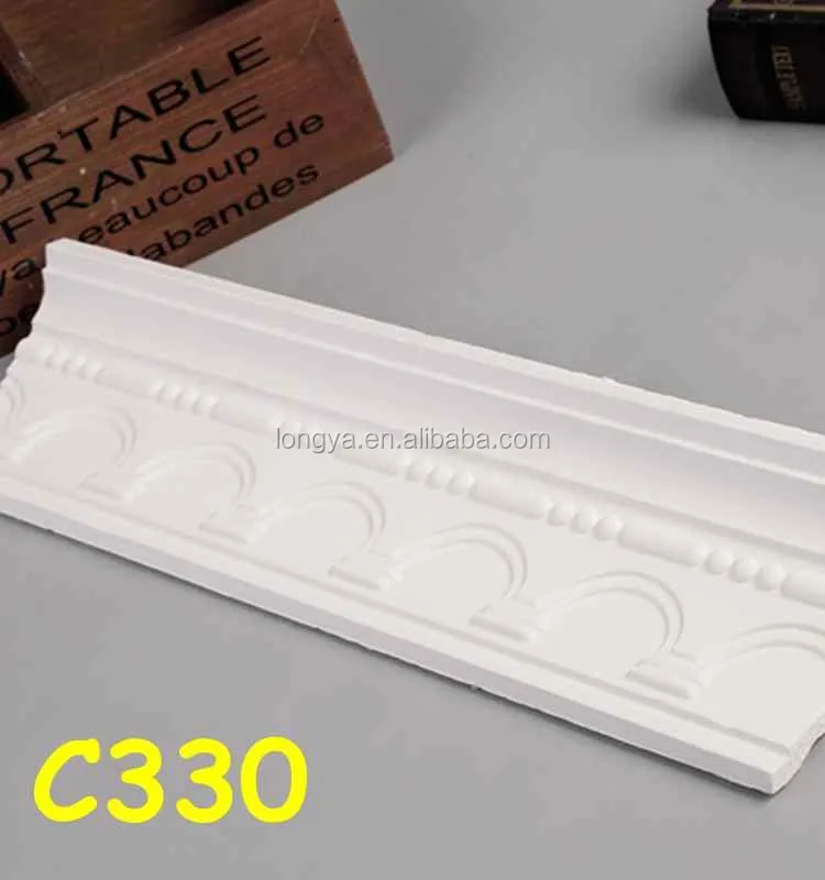 Vente chaude plâtre corniche moule pour plafond décoration ... Corniche plafond décor
