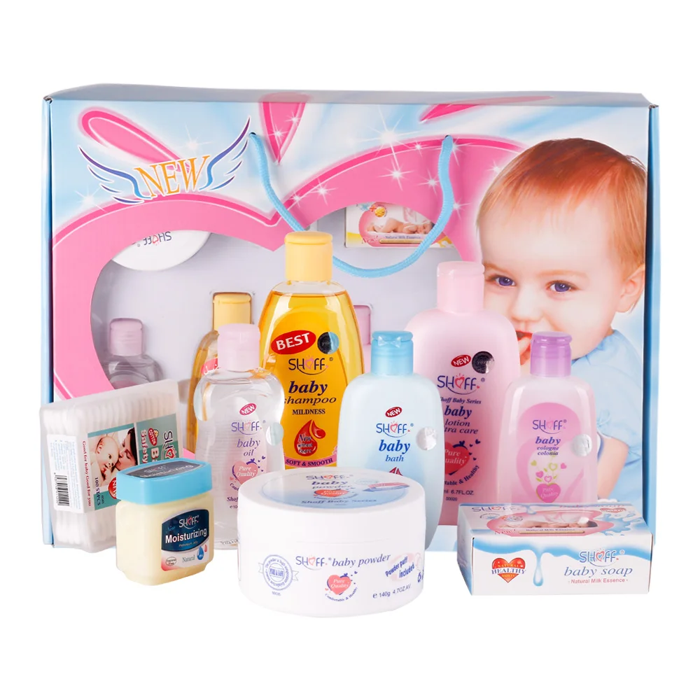 Beautifully Packaged Newborn Gift Set Baby Care Set Bathing Multi
