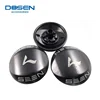 Gunmetal Botton Cap Shape Custom Letters Logo Metal Snap Button Snap Fastener Press On Studs Button for Jacket Coat Shirt 15mm