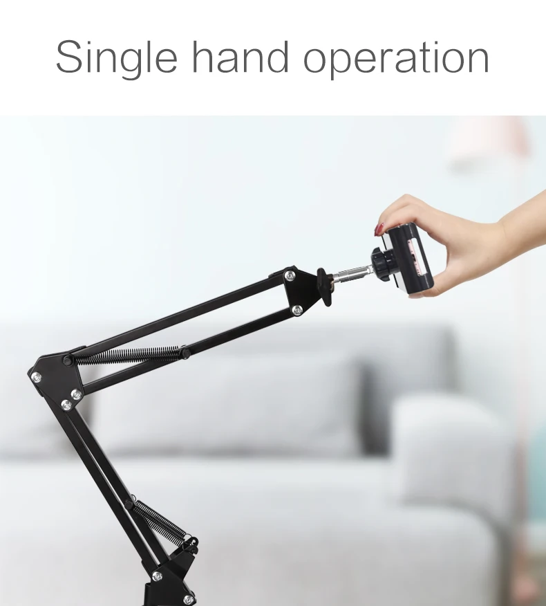 Smart phone holder arm With Strong arm Car Bracket, Stylish And Durable Bracket, Custom Modeling Bracket