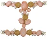 Top Selling Classic High Quality Rhinestone Shoe buckle Chain For Lady Upper Decoration
