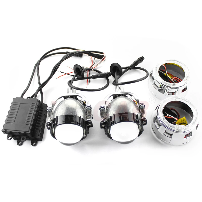 Iphcar Bi Lens 35w 2 8 Bi Led Projector Lens Led Headlight High Low Beam Hid Xenon Lens Fit H1 H4 H7 Hb3 Hb4 Retrofit Modify Buy Iphcar Bi Lens Hid Xenon Lens Led
