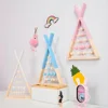 Creative wooden puzzle toys triangle wooden beads can be hung can be placed decorations