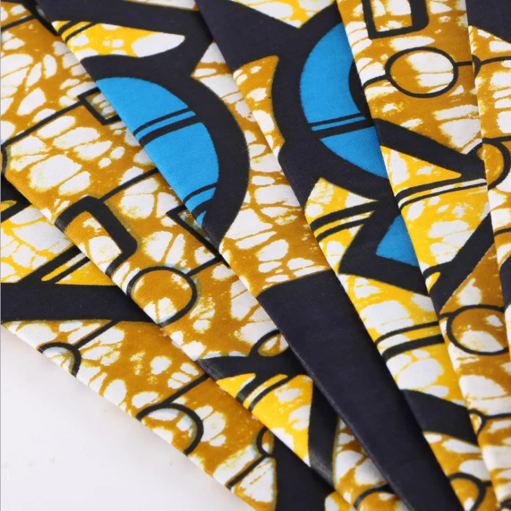 Home Textile Bedding fabric 100%polyester african wax prints fabric 