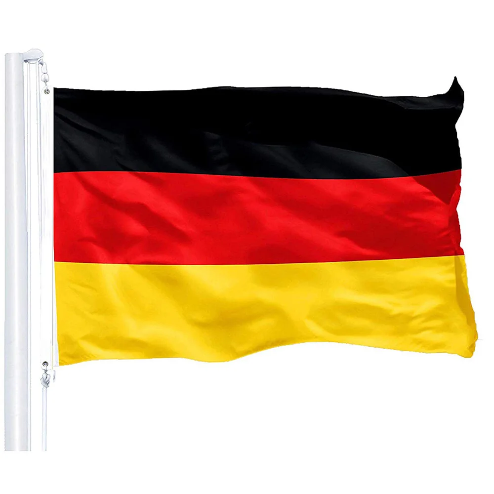 sizes washable foldable embroidered germany country flag