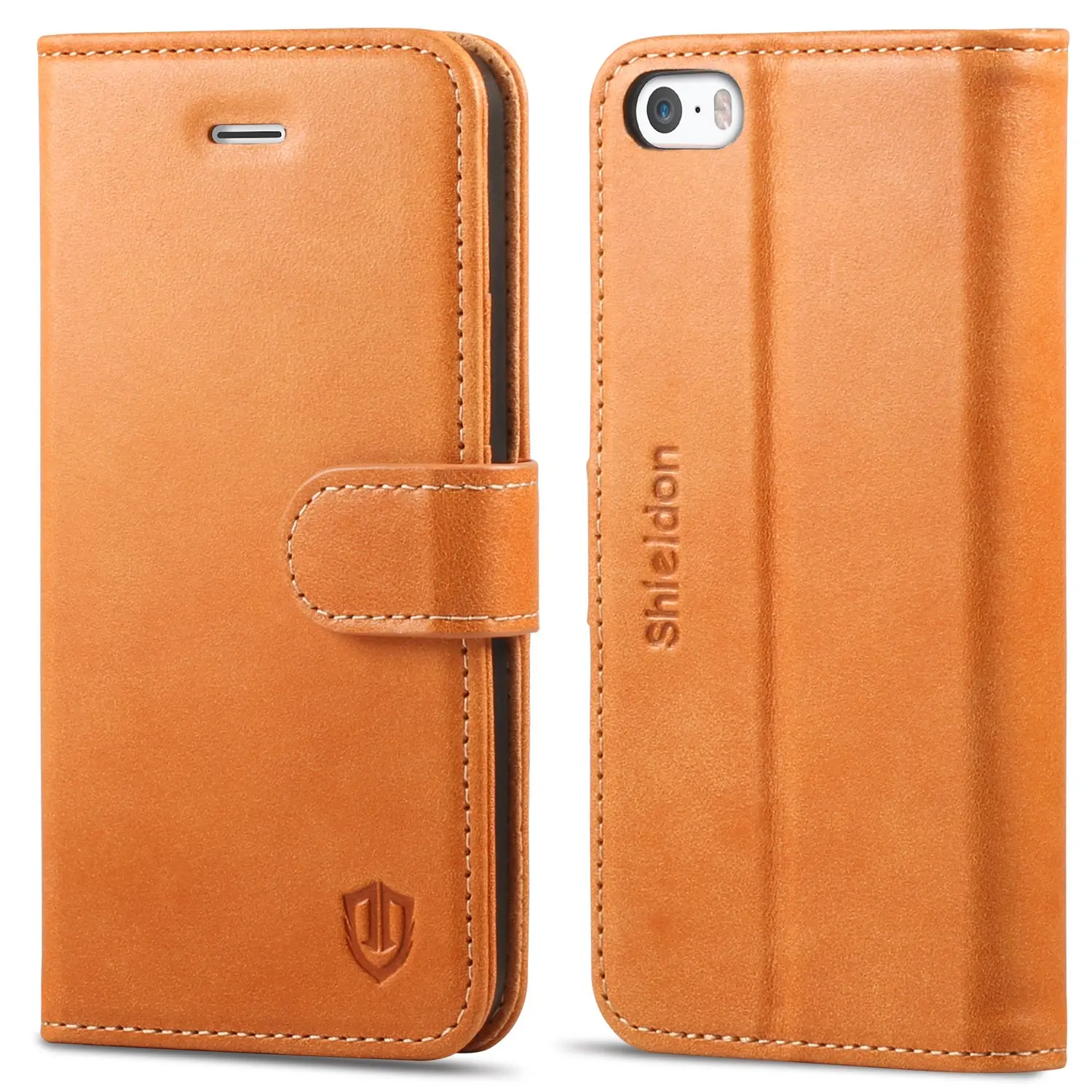 Case 8. Wallet Case elegantwallet Leather Flip Folio. Case s55.