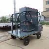 nonradioactive multiphase flow meter movable single well measurement