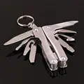 9 in1 New Tool Set Stainless Steel Multifunctional Tool Camping Hiking Travelling Kit Travel Accessories Camping