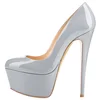 Hot selling high speed the latest model sexy heel shoes womens platform with great price