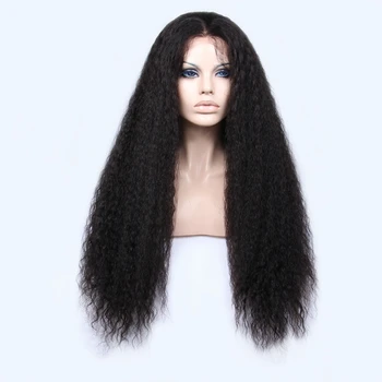 Dropship 26 Inches Spanish Wave Lace Front Wigs Wavy Indian Remy