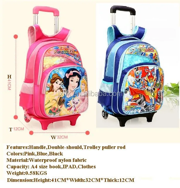 fancy trolley bags