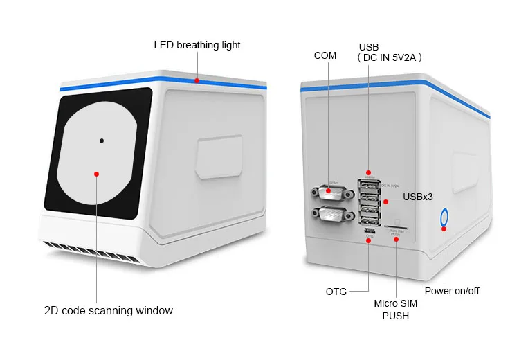All-in-One POS Terminal for City Buses - Wireless Billing Machine with ...