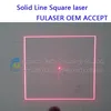 FU650ZFX100-GD16 Diffractive optical elements(DOE) Solid Line Square pattern with adjustable focus