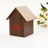 architecture promotion clock wood led clock wooden standing clock ET548S