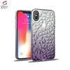 SAIBORO Guangzhou Wholesale two color slim flexible antishock case for iphone x 3d diamond case cover