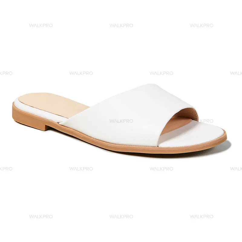 white slippers for ladies