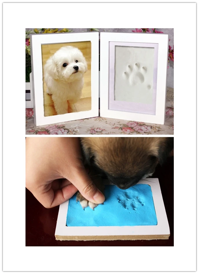 Cadre Photo En Bois Pour Animaux De Compagnie Avec Couverture En Argile Permet De Garder Memoire Des Empreintes De Bebe Buy Cadre Photo Pour Animaux De Compagnie Animal De Compagnie Pour Bebe Animal De Compagnie