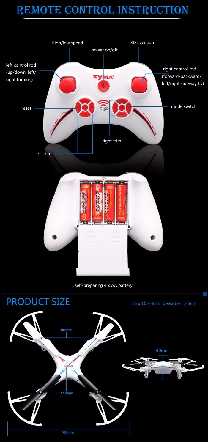 Syma X12S Nano Quadcopter (Sky Thunder RC D2 Drone) | atelier-yuwa.ciao.jp