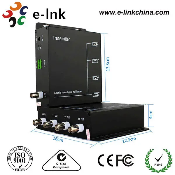 4 Channel Video Multiplexer For Analog Camera/four Ch Video