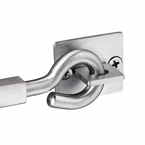 6 Inch Solid Sus304 Stainless Steel Hook And Eye Lock
