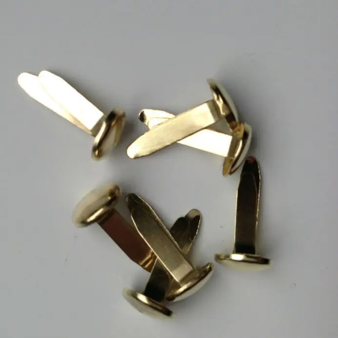Iron Brads Buy Round Fastener,Decorative Paper Fasteners,Brass Paper
