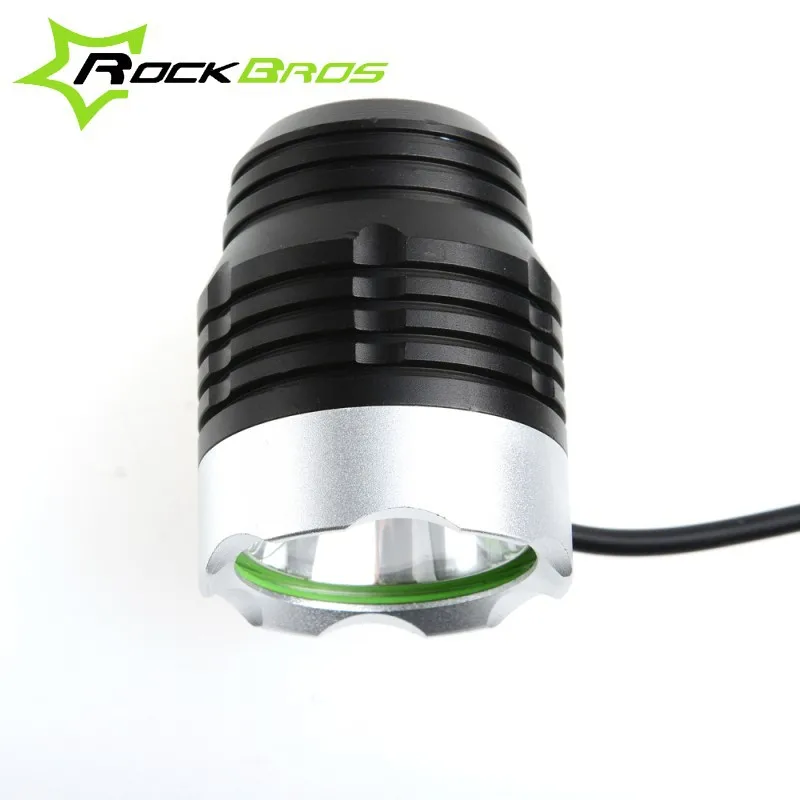 Rockbros 1200 lumen del cree xm l t6 led de bicicletas headlight ... Luz delantera para bicicleta de 200 lumens