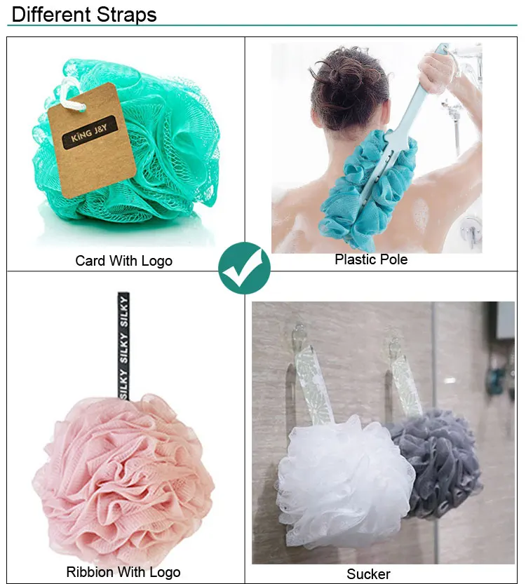 Foaming Homing Bathing Sponge Girl Bath Ball, 50g, 150pcs/carton