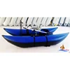 Interesting eye catching inflatable pontoon boat high quality pvc boat for fishing