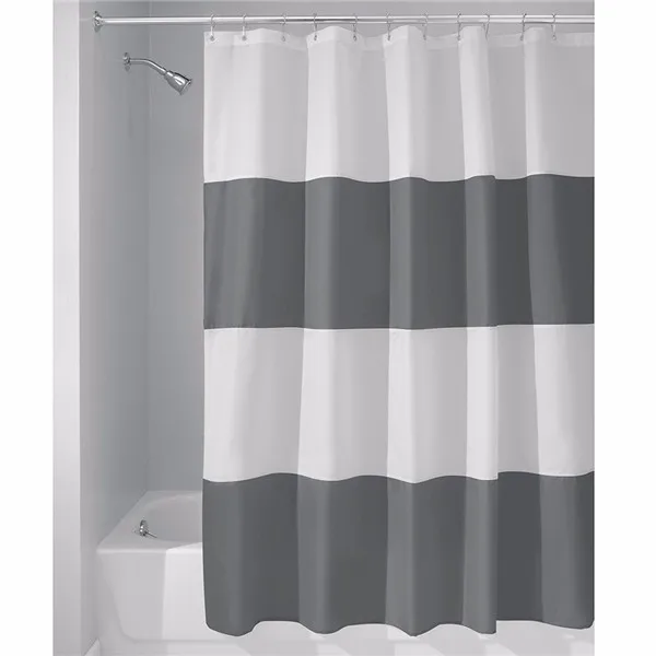 100 Polyester Fabric No Liner Needed Shower Curtain Buy 100