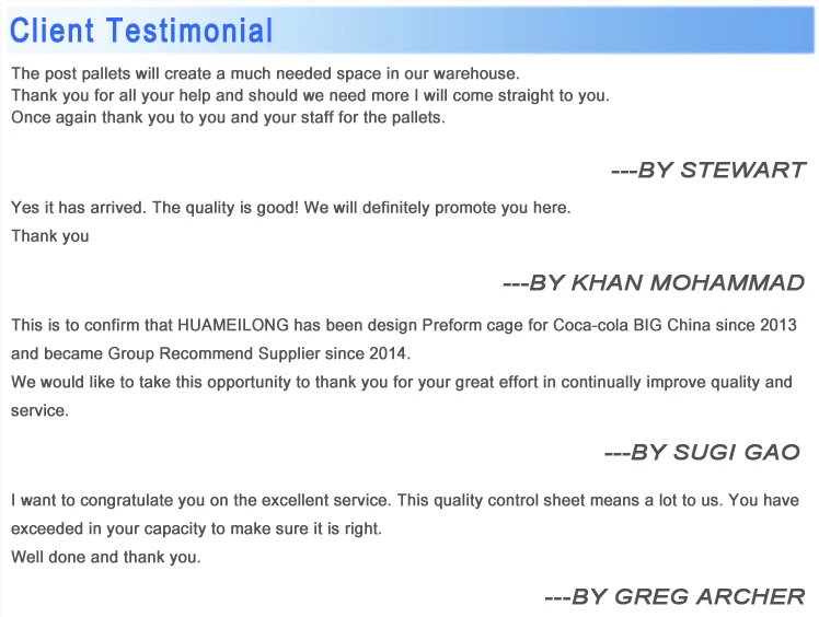 client testimonial for HML