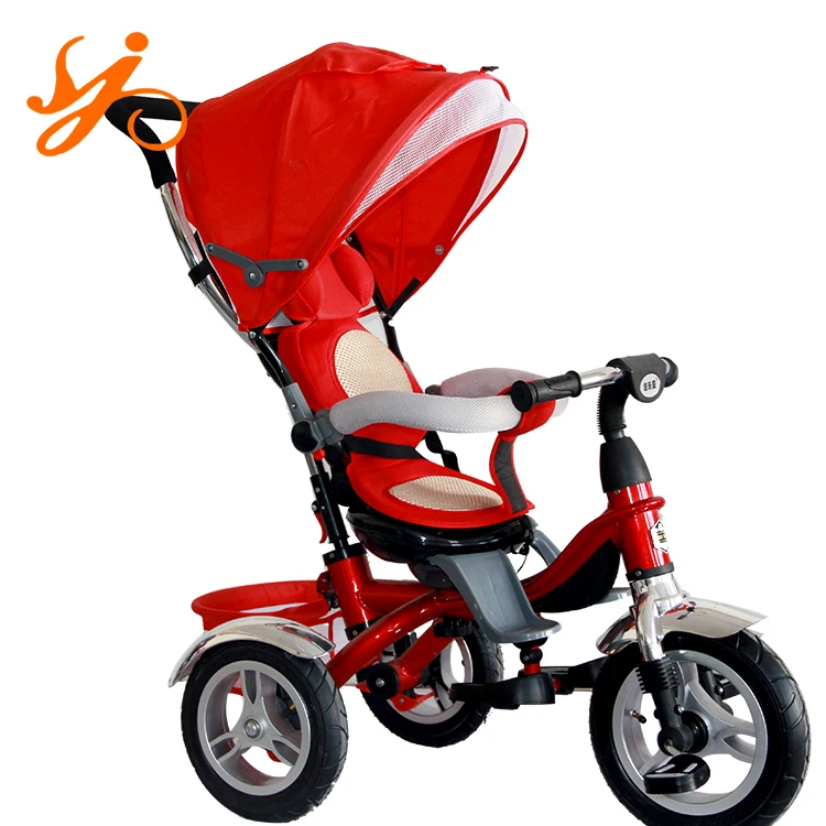 Rotate Seat Children Twins Tricycle / Two Seats Child