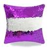 New 2019 Hot Color Sequin Pillow Case White Printing Pillow Cover