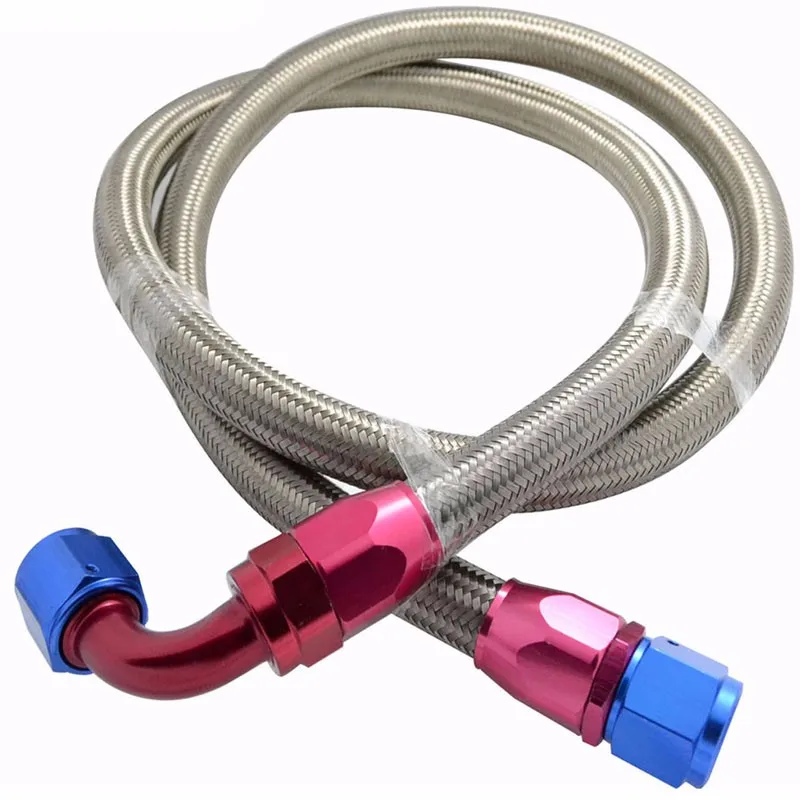 400mm To 2200mm Motorcycle Braided Stainless Steel Hydraulic Brake Hose