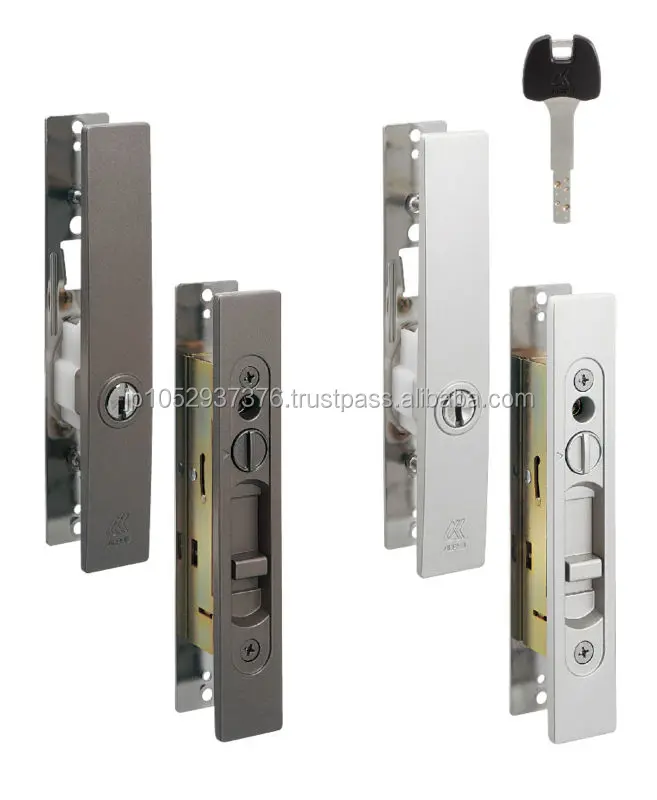 Alpha Sliding Door Lock With Utilizes High Security Dimple Key