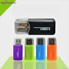 High Speed mini Micro T-Flash TF SD Card Reader USB 2.0 With Lid Adapter Memory Card Reader