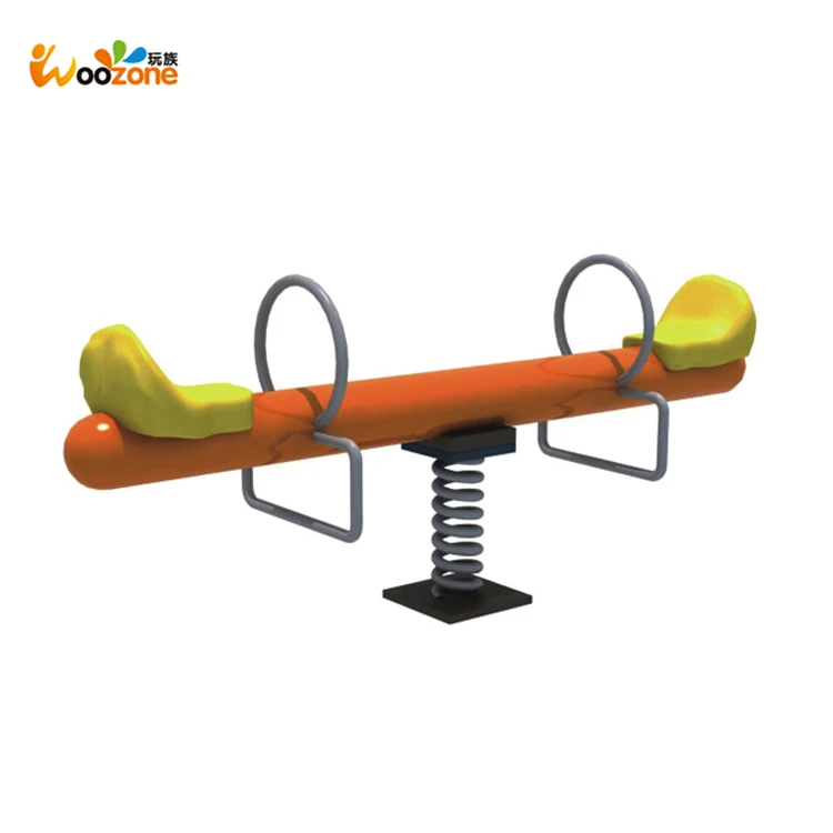 Child Outdoor Fitness Double Seat Seesaw Kids Recreation Equipment ...