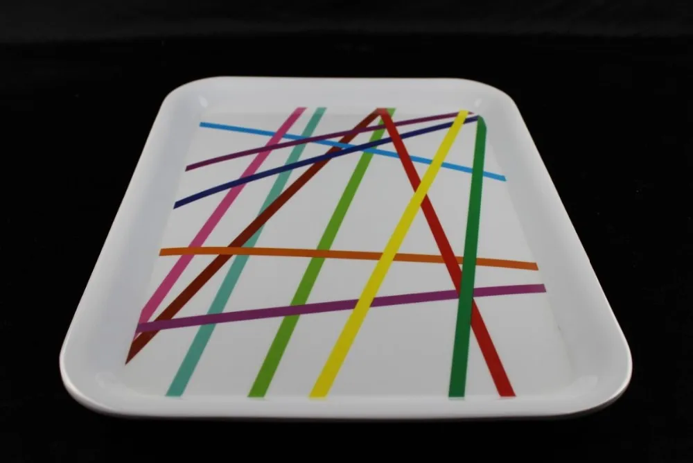 17inch 100%melamine meal tray