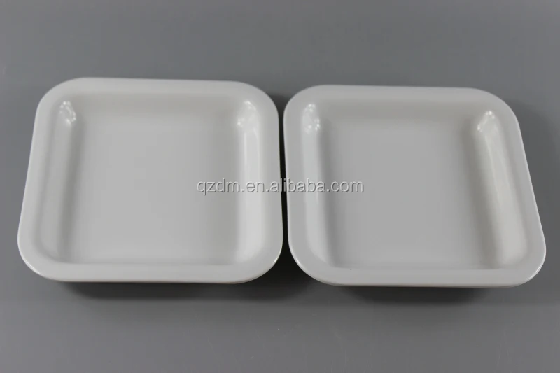 Plastic small tray Melamine Square tray for Cake