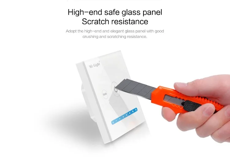 DC12-24V Milight P1 Led Controller Touch Switch Panel Adjust Brightness Led Dimmer Controller